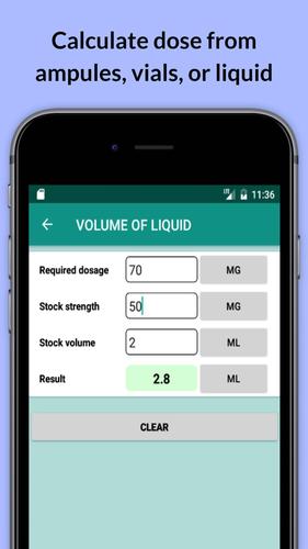 Easy Drug Dose Calculator