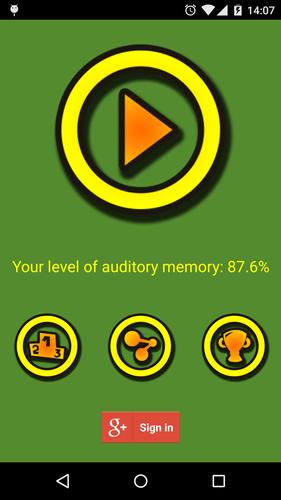 Sound Memory - Test