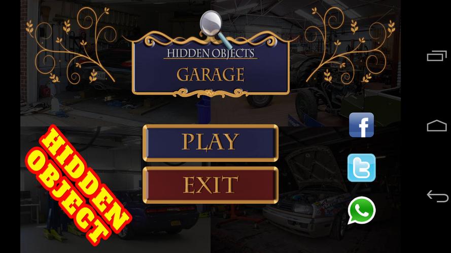 Hidden Objects Workshop Wonders