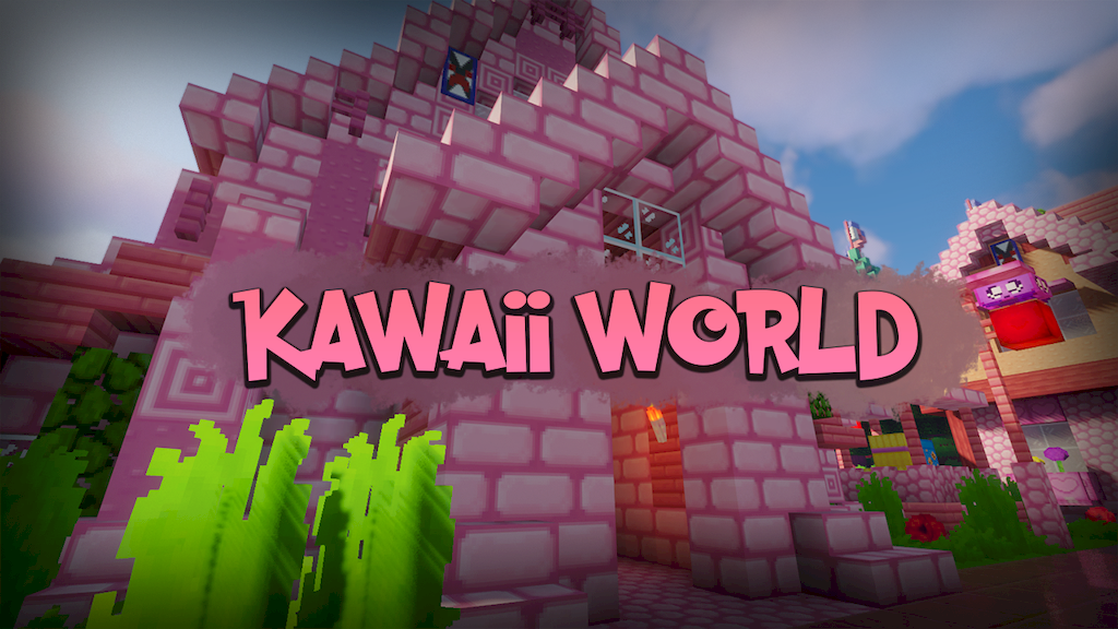 ชุดทรัพยากร Minecraft Kawaii World