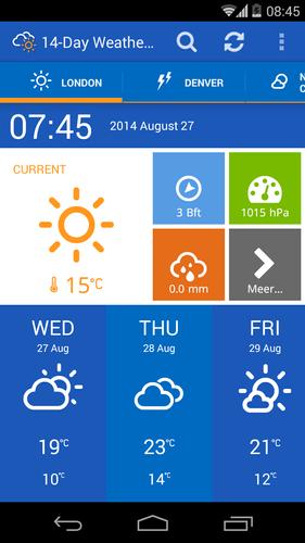 14-D Weather Forecast - Free