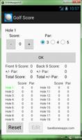 Golf Scorecard