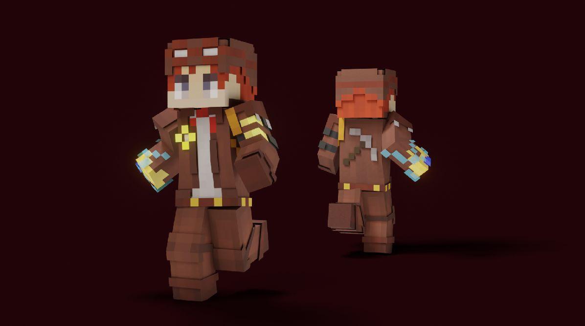 Skin Minecraft Explorer-Kandik