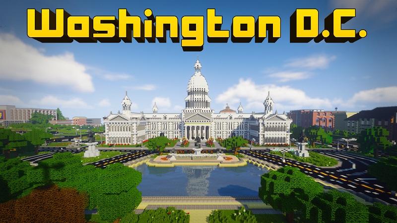 ดาวน์โหลดแพ็กแผนที่ Minecraft Washington DC