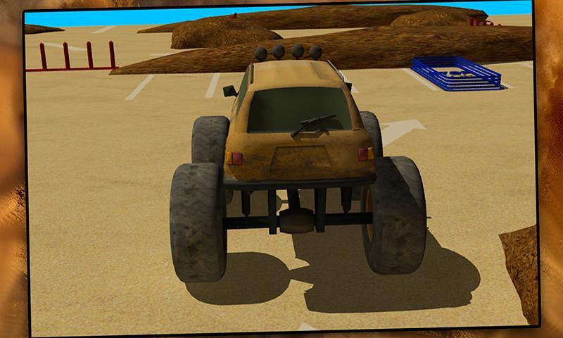 3D Monster Truck Parking