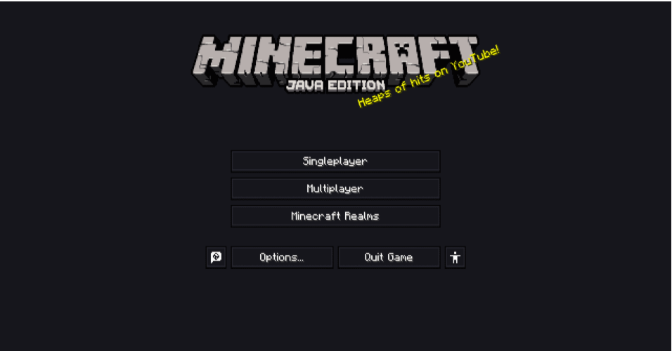 Pack de ressources Minecraft Simple Dark