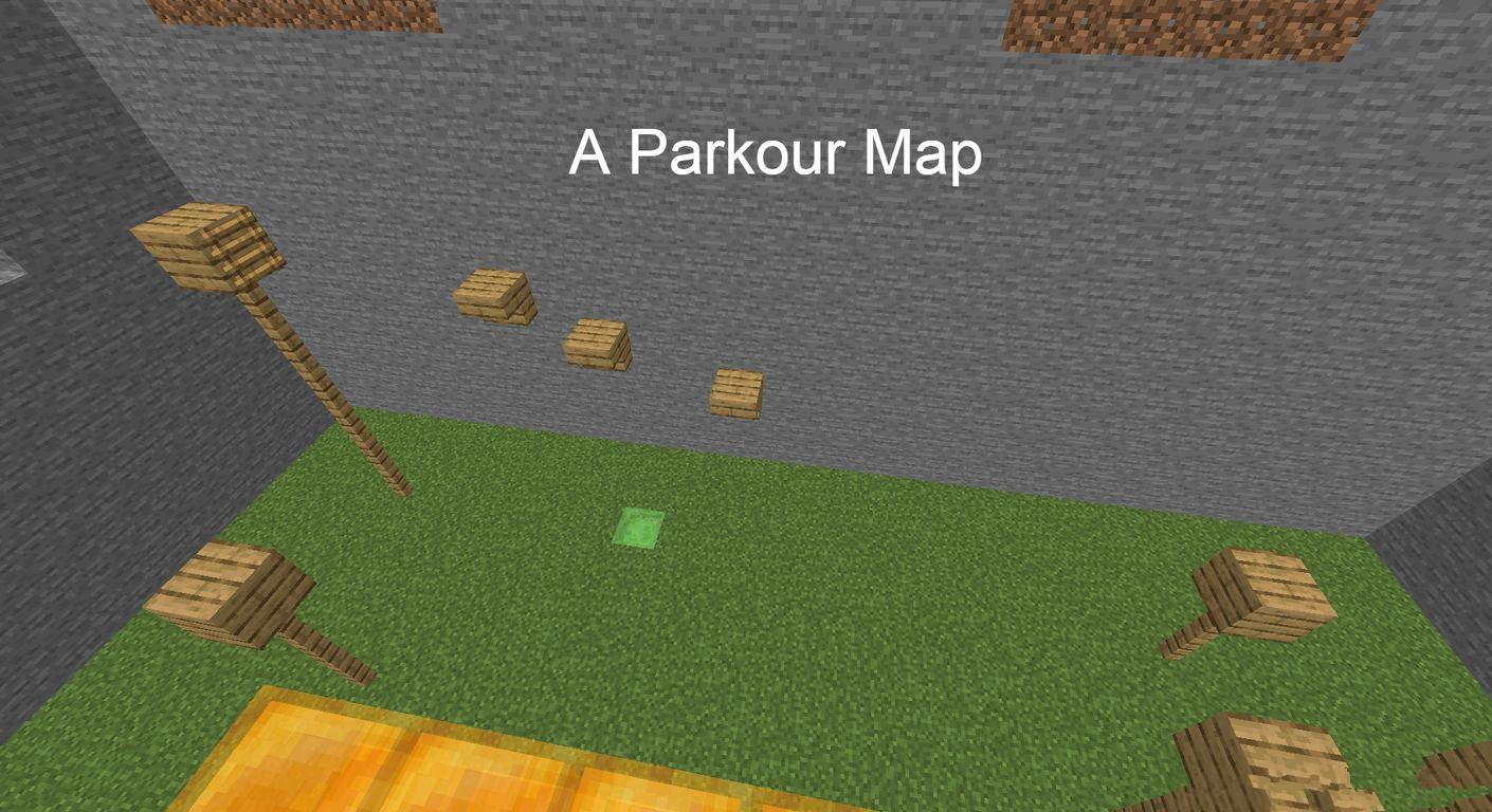 Une carte de parkour | Minecraft version 1.16.4