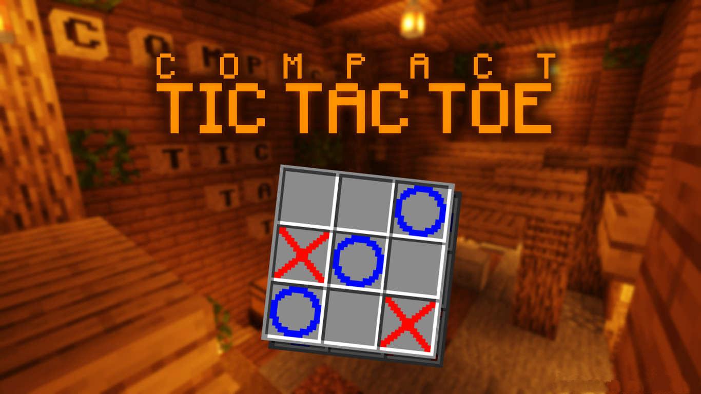 Carte compacte Tic Tac Toe |