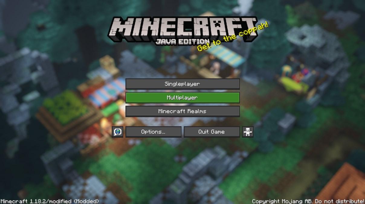 Minecraft Renewed Menu Resource Pack|Minecraft1.18.2-1.20.2