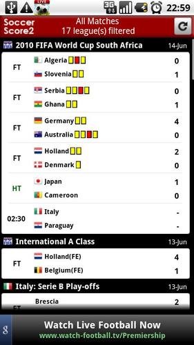 Soccer Live Score 2 (Football)