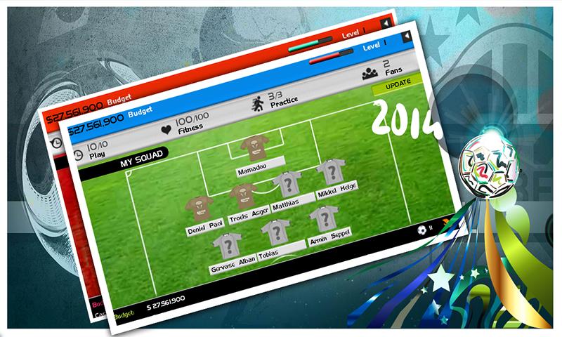 World Cup 2014 Soccer Manager