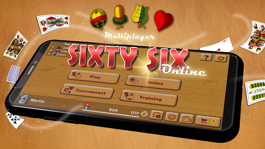 Schnapsen - 66 Online Cardgame