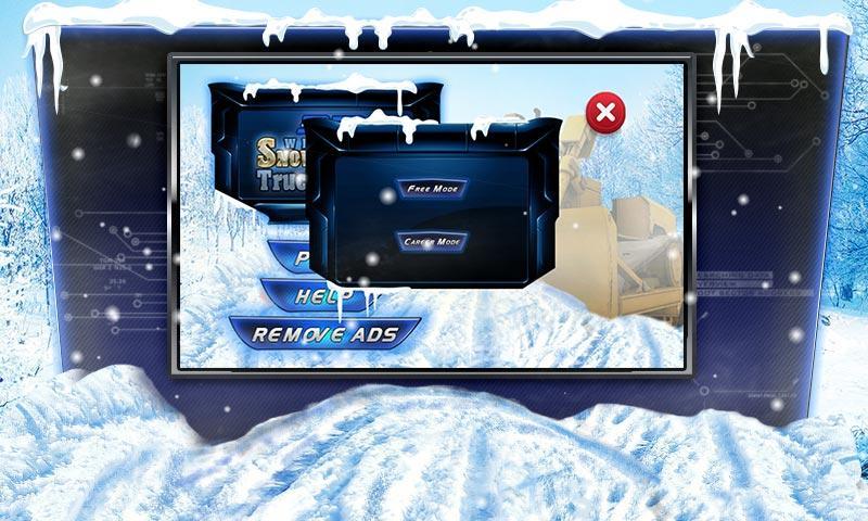 Snow Mover Truck Simulator 3D