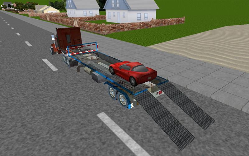 Car Transport Trailer Truck