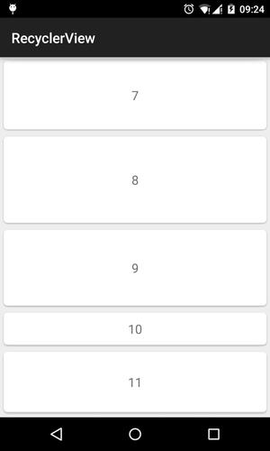 RecyclerView
