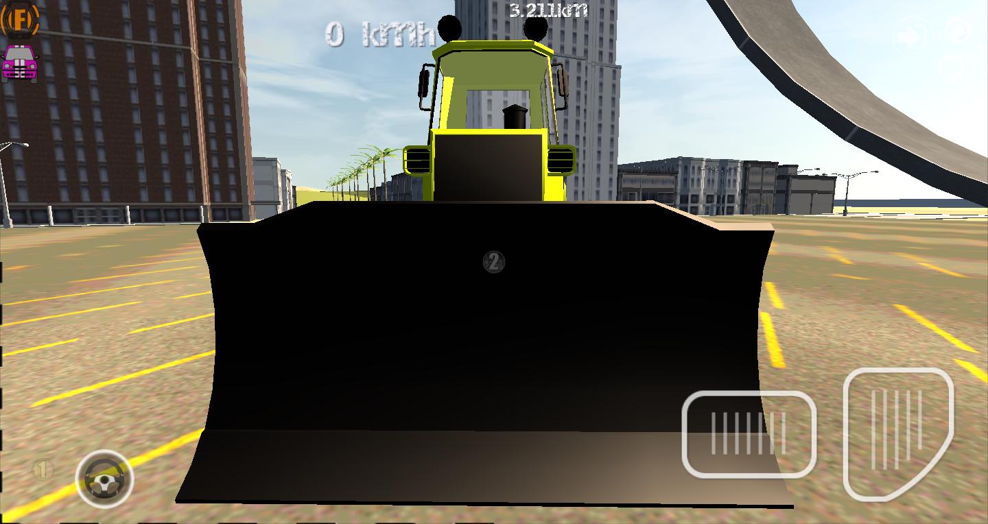 Bulldozer Driving Simulator 3D