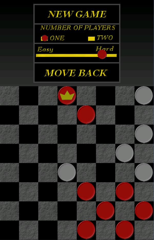 Checkers Game (KingMe)