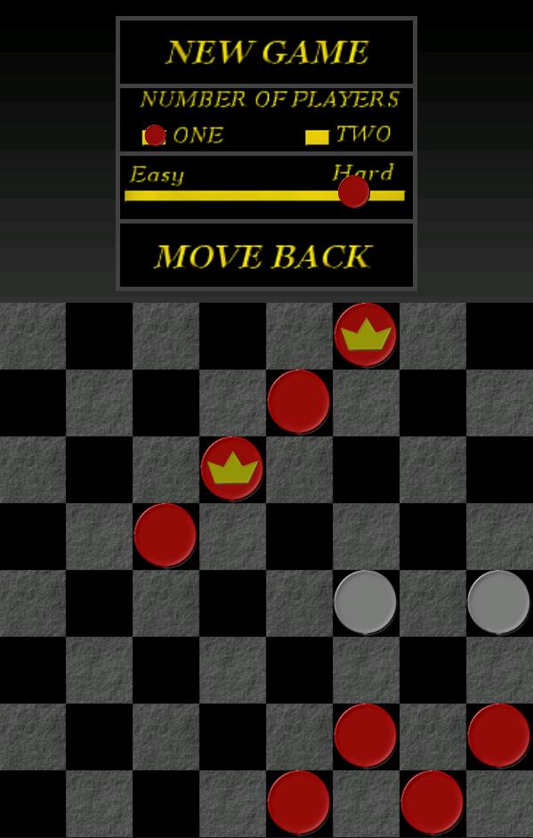 Checkers Game (KingMe)