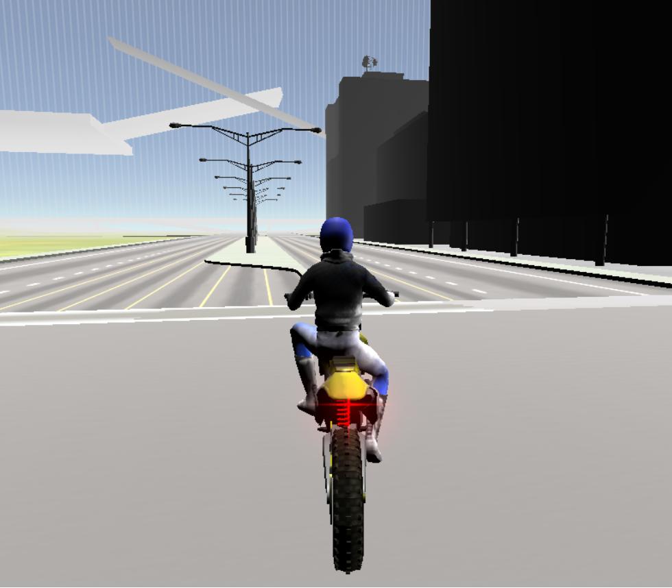 Motorbike Motocross Simulation