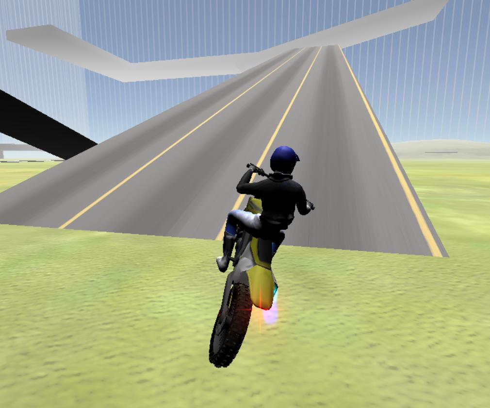 Motorbike Motocross Simulation