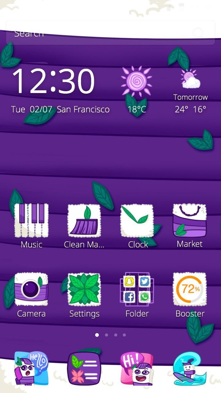 Purple Lemper Theme