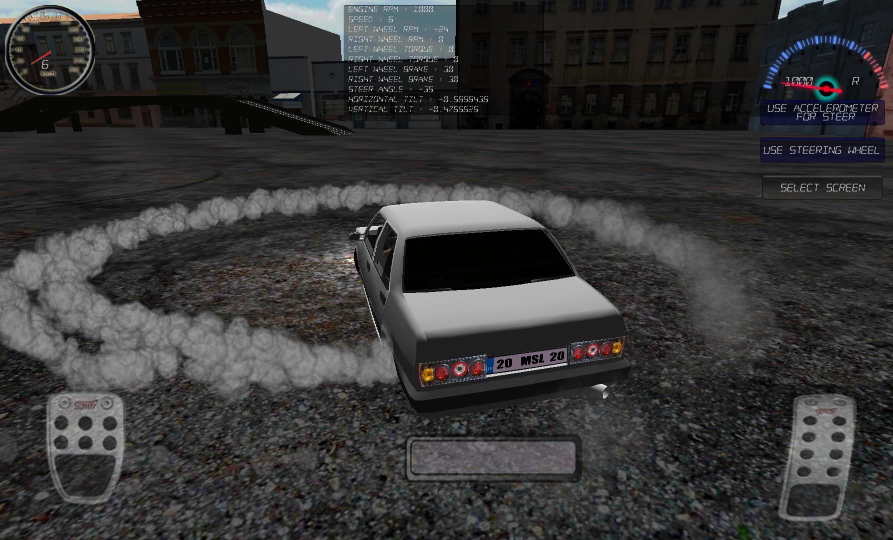 Old car Drift Game: Urban City