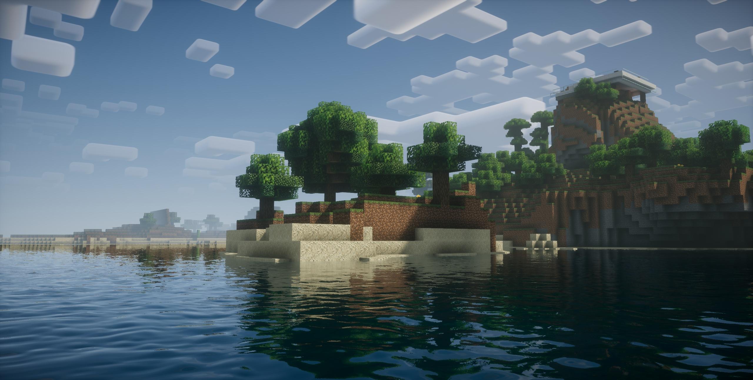 Minecraft Nostalgia Shader แสงและเงา 5.0|Minecraft1.18-1.20