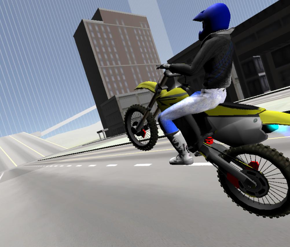 Motorbike Motocross Simulation