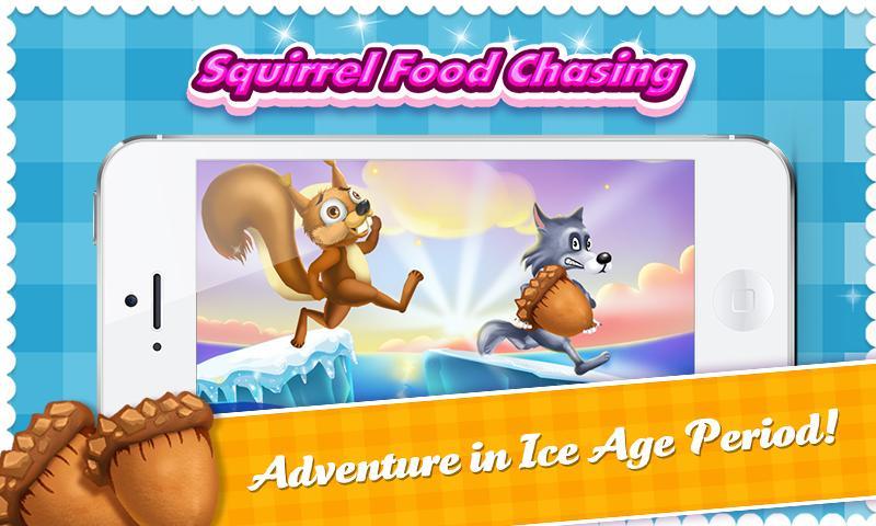 Squirrel Run Ice Age Food Dash