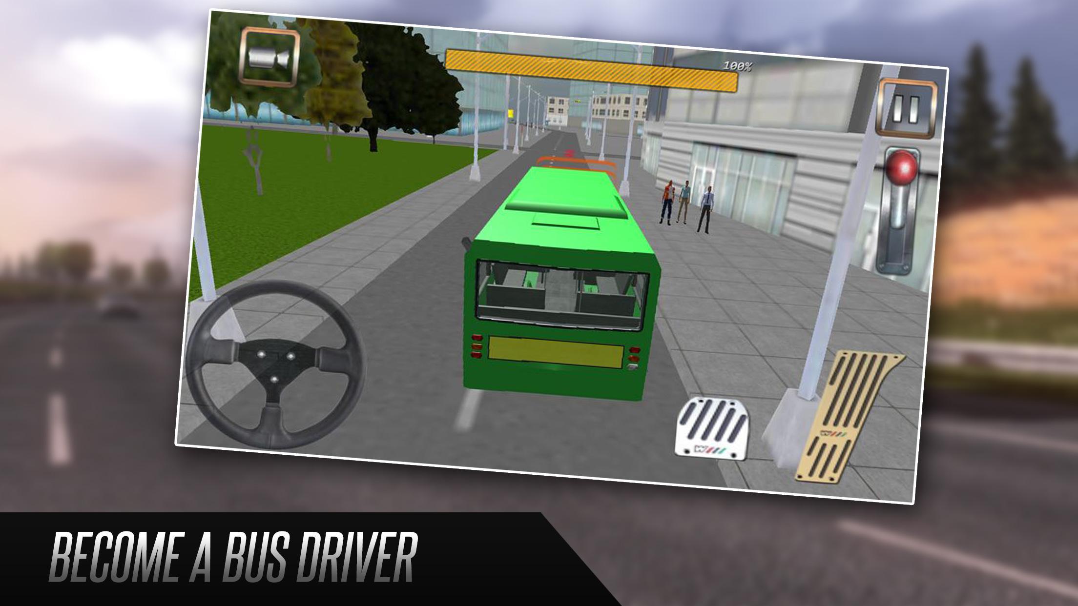 City Bus Driving Simulator +18: Real Bus Driver 3D