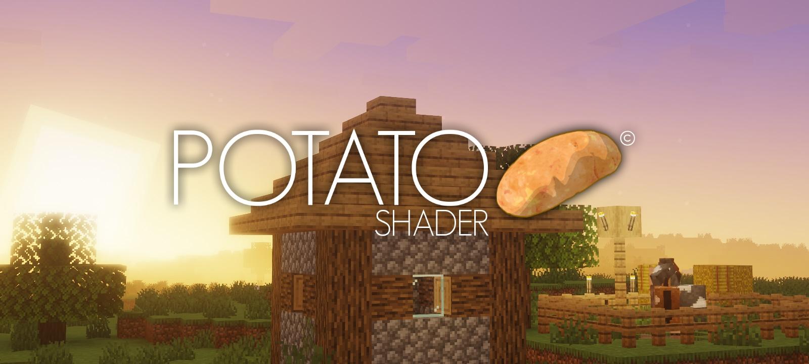 Shader de pommes de terre Minecraft1.20.1