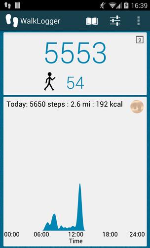 WalkLogger pedometer