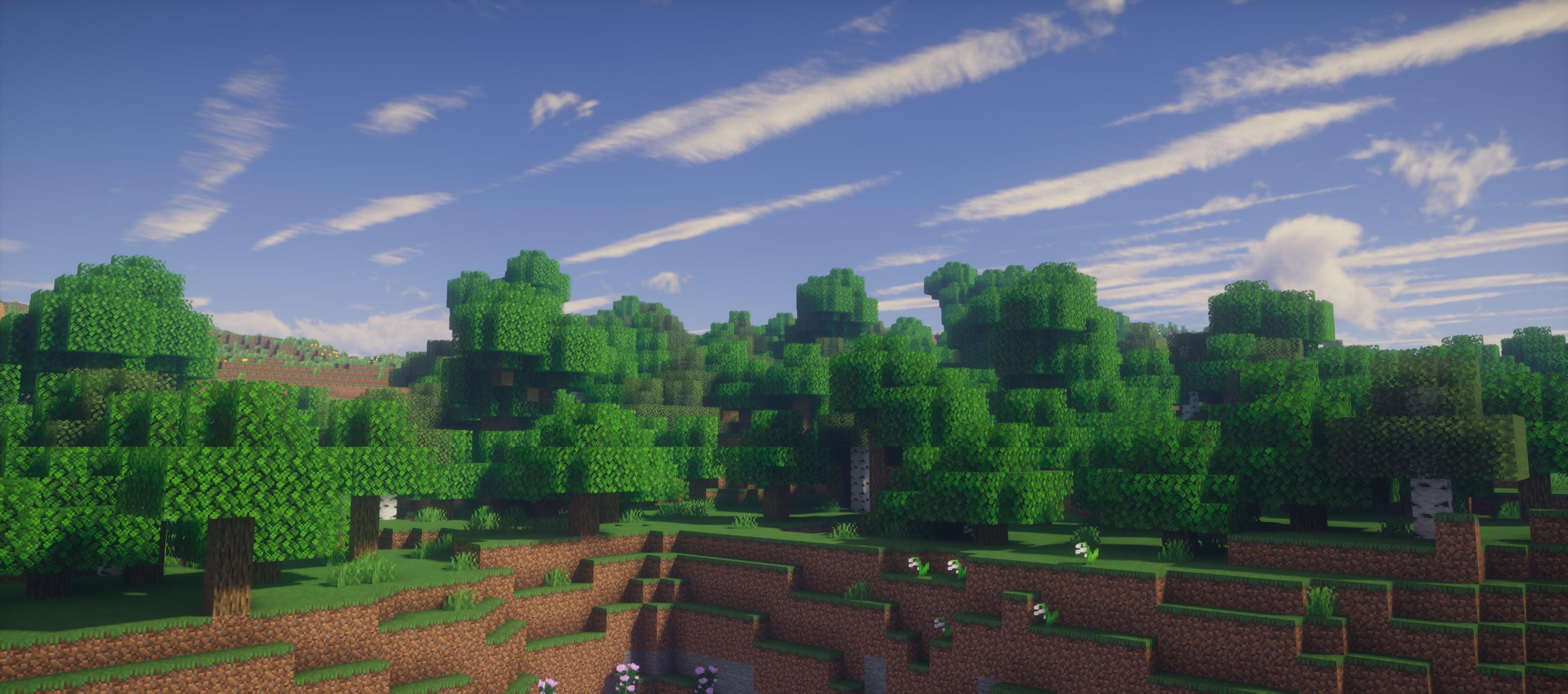 Paquete de luces y sombras UShader v2.1-minecraft1.2.1