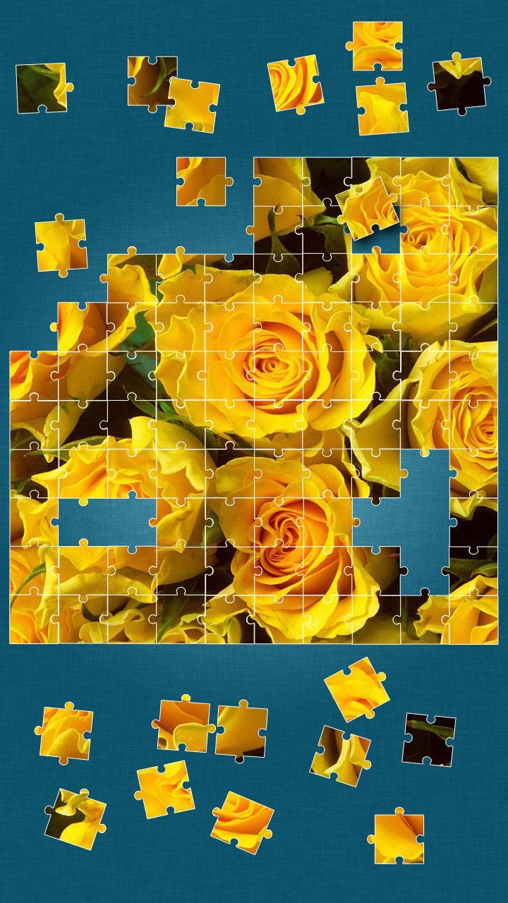 Flowers Puzzle Game