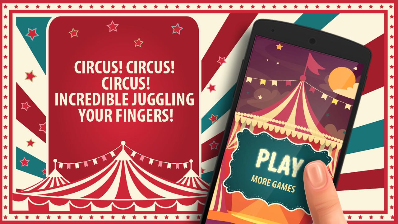 Circus fingers Juggler