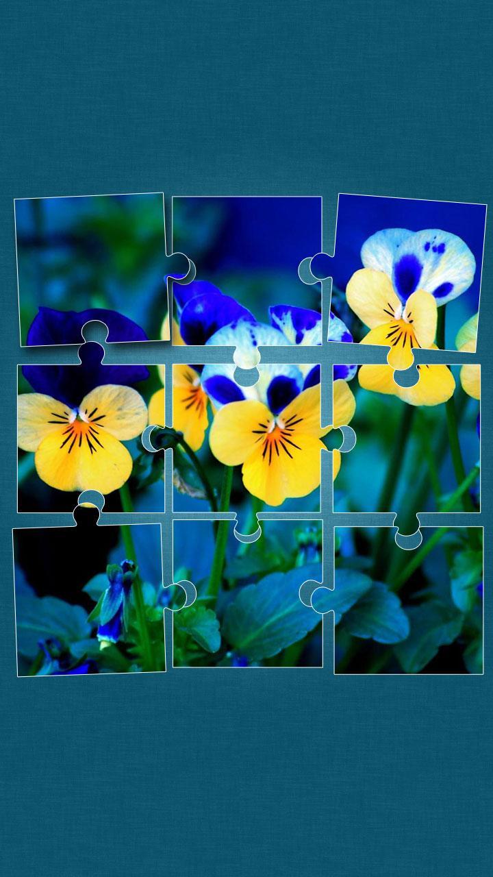 Flowers Puzzle Game