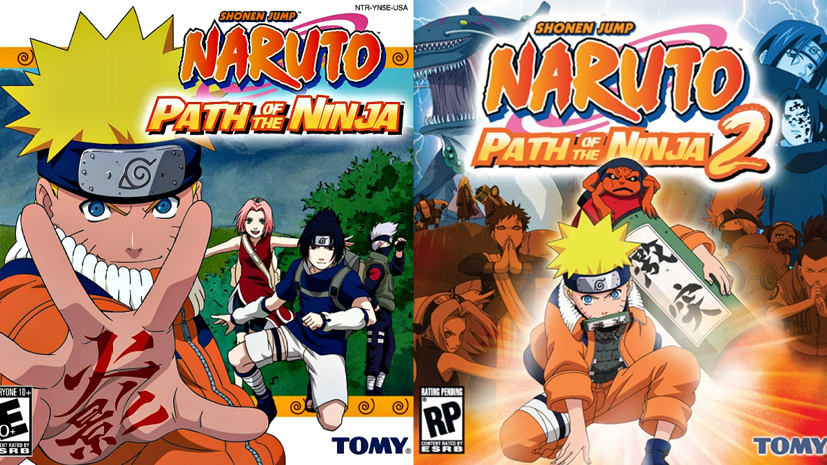 جميع الألعاب في سلسلة Naruto: Path of the Ninja