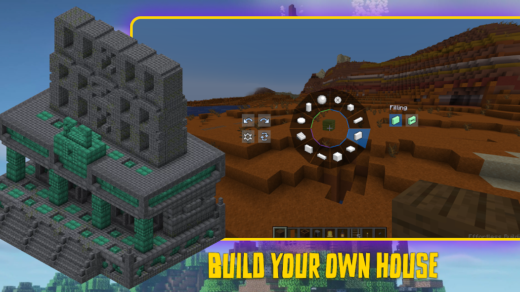 Buildings Mod in Minecraft PE