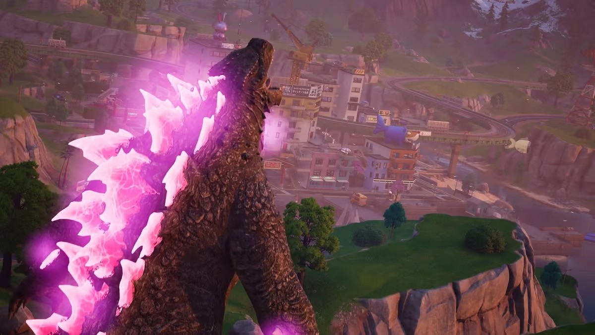 ตำแหน่งพอร์ทัล Godzilla ทั้งหมดใน Fortnite