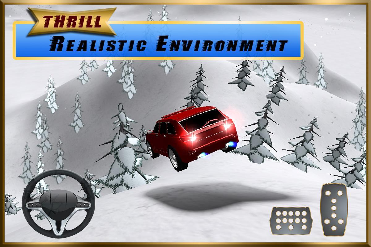 SUV Snow Hill Climb Simulator