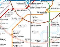 Moscow Metro Map