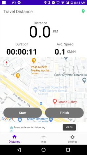 Travel Distance Calculator