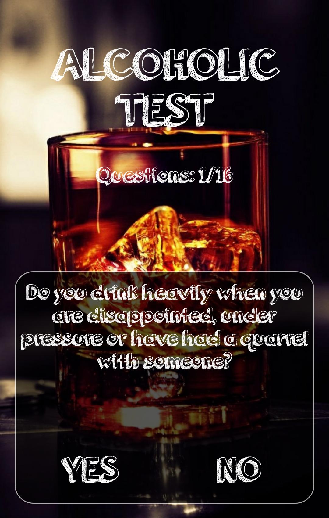 Alcoholic Test