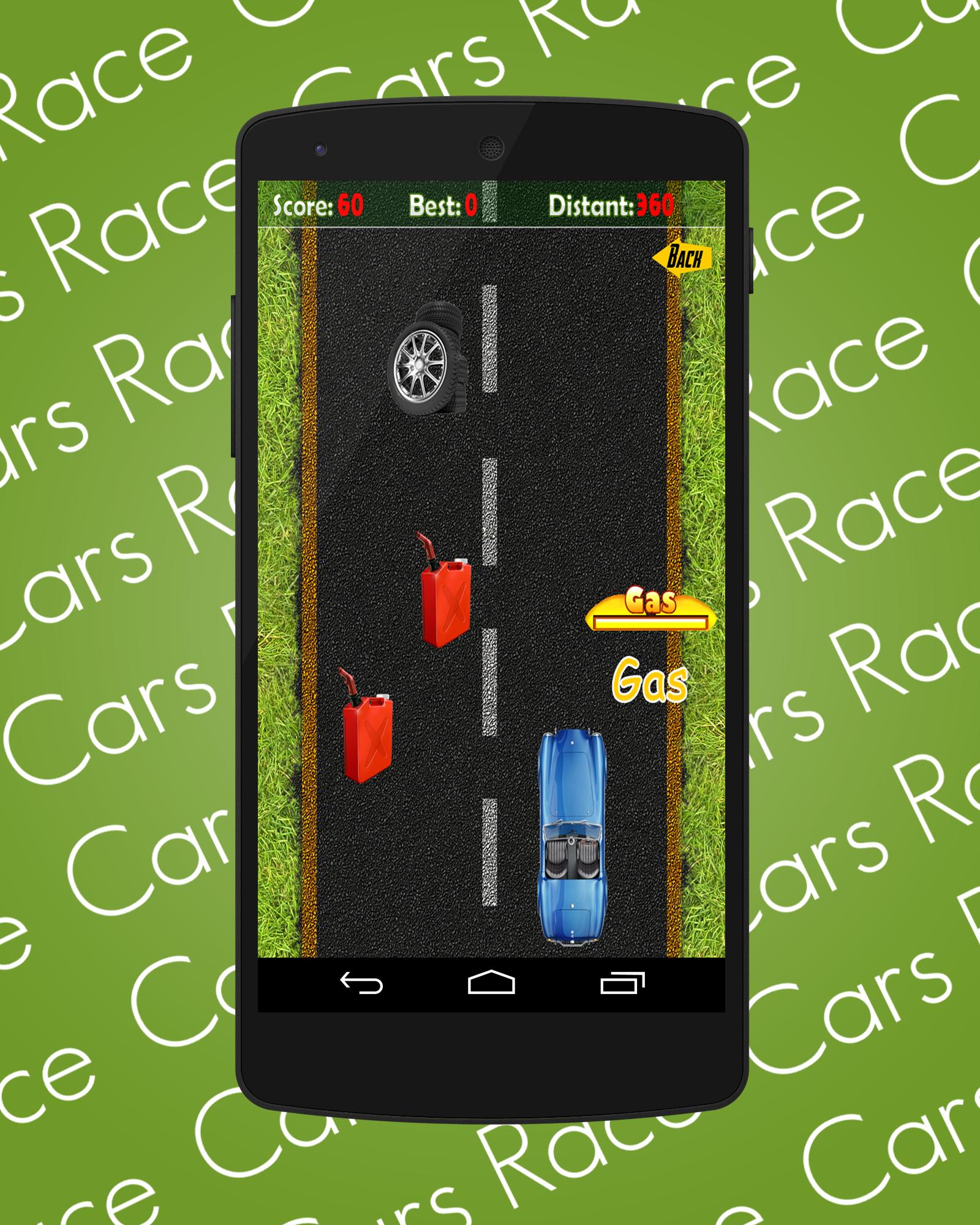 Cars race