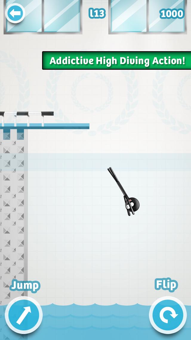 Stickman High Diving