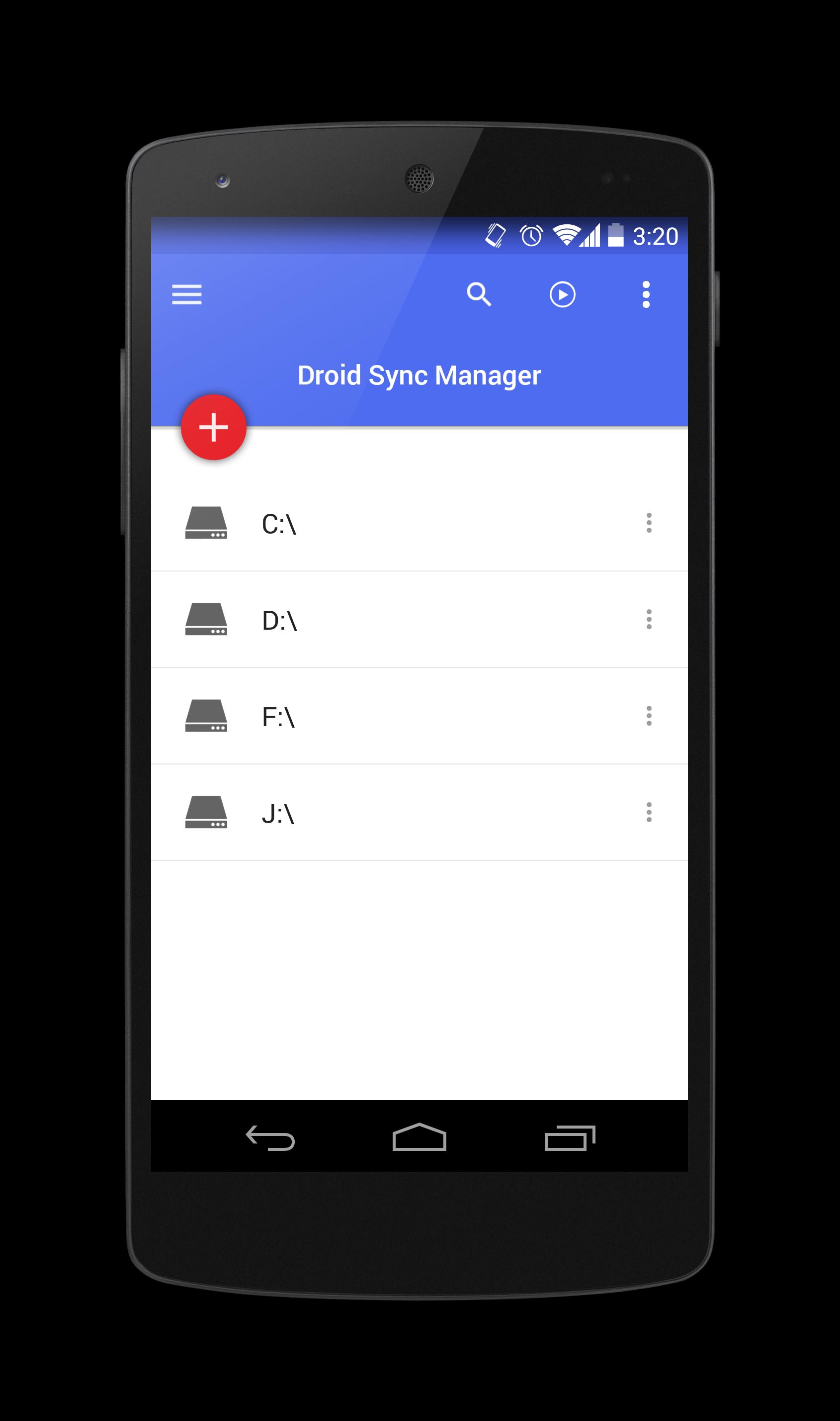 Droid Sync Manager Lite