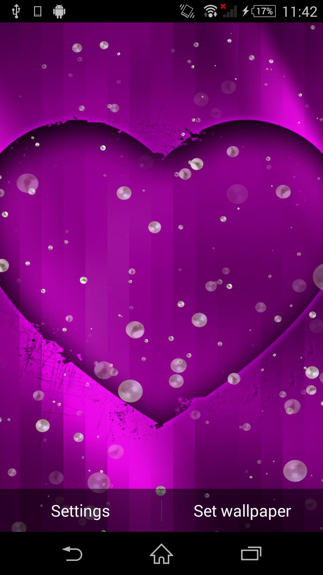 Purple Live Wallpaper