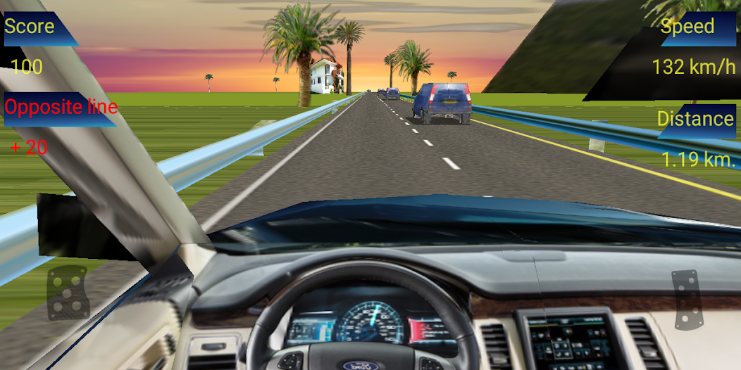 Traffic Racer Cockpit 3D