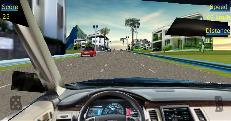 Traffic Racer Cockpit 3D