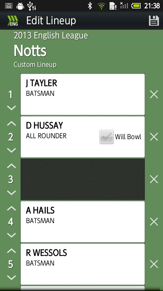 Hit Wicket Cricket - English County League Game